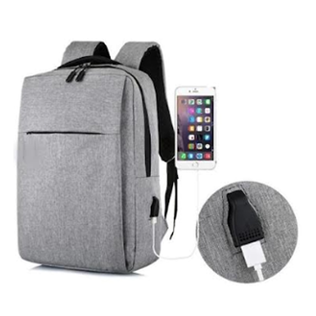 Mochila Porta Laptop Con Accesorio Para Cargador