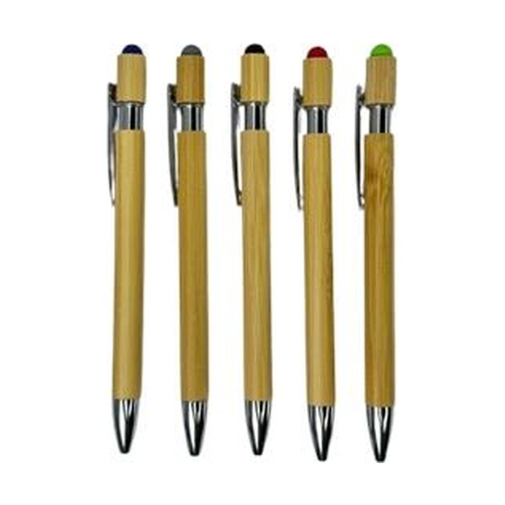 Lapicero Bamboo Con Touch
