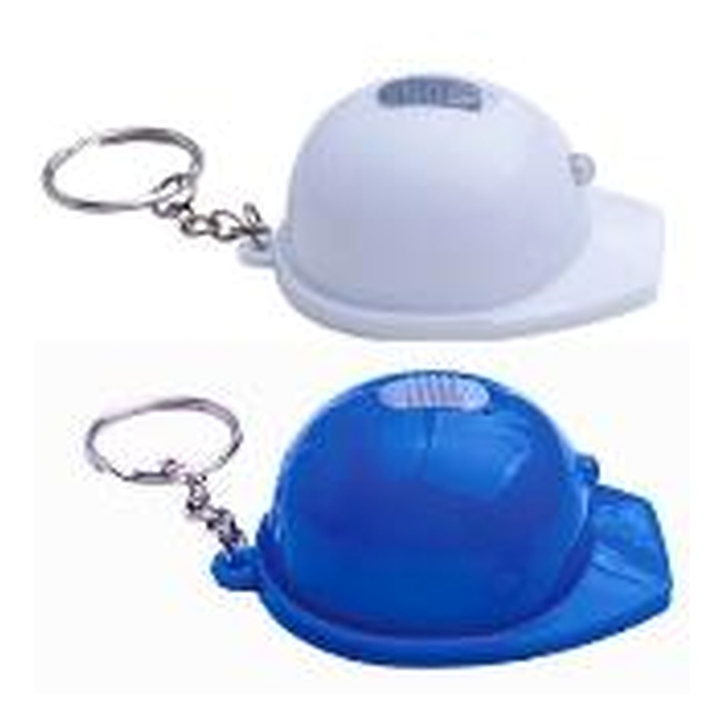 Llavero Casco Destapador + Linterna