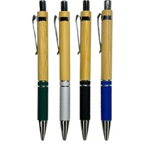 Lapicero Bamboo Con Metal