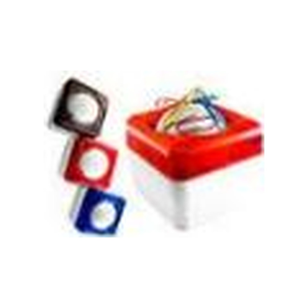 Porta Clip Cuadrado 100 Unid X Caja