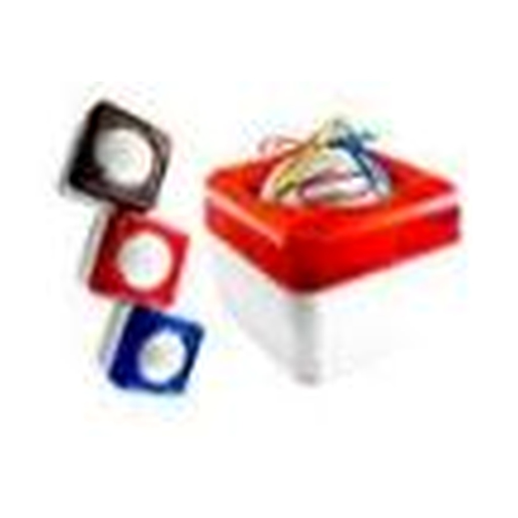 Porta Clip Cuadrado 100 Unid X Caja