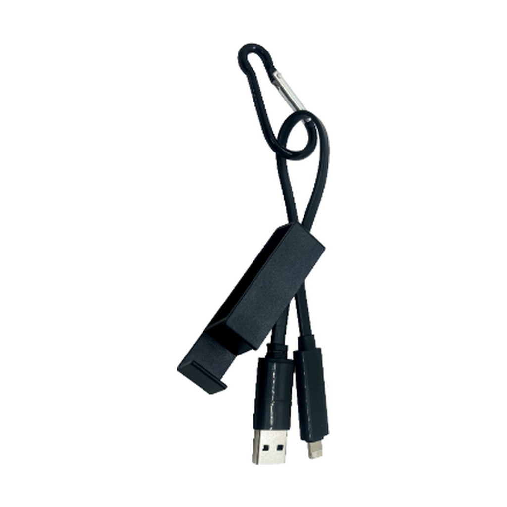 Cable Carabinero Cargador Con 3 Entradas
