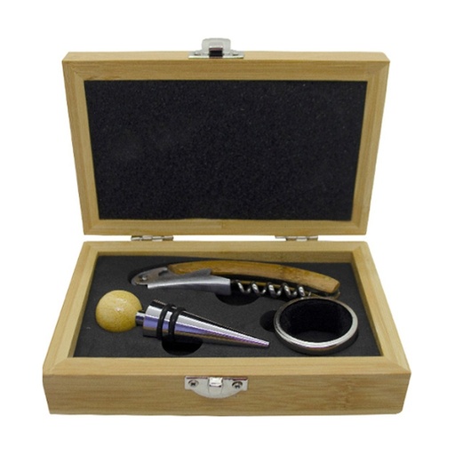 [IP-00256] Set De Vino Rectangular Chico