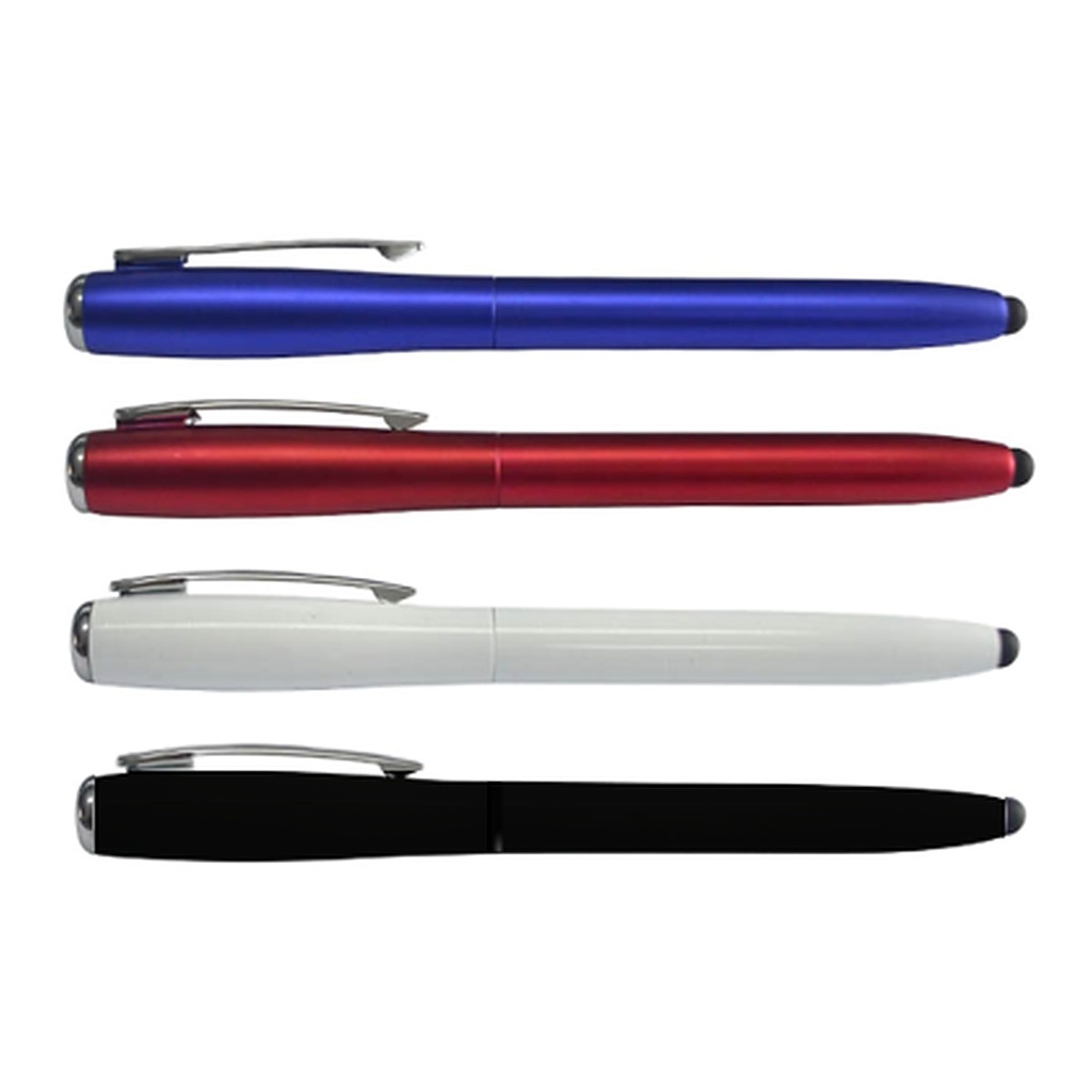 Lapicero Plastico Con Linterna Y Punta Touch