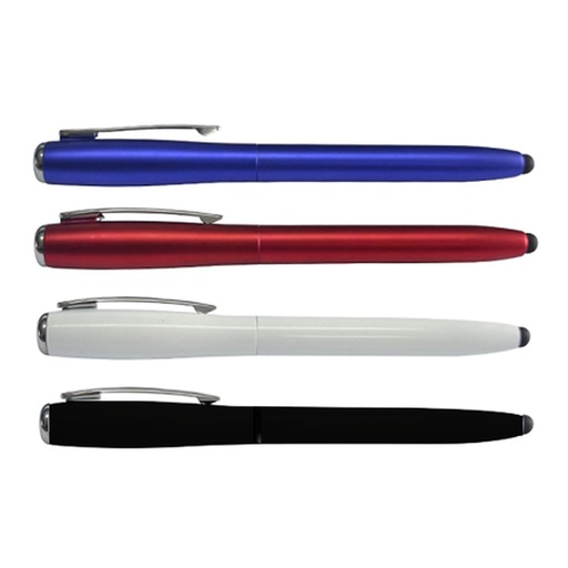 [IP-00281] Lapicero Plastico Con Linterna Y Punta Touch