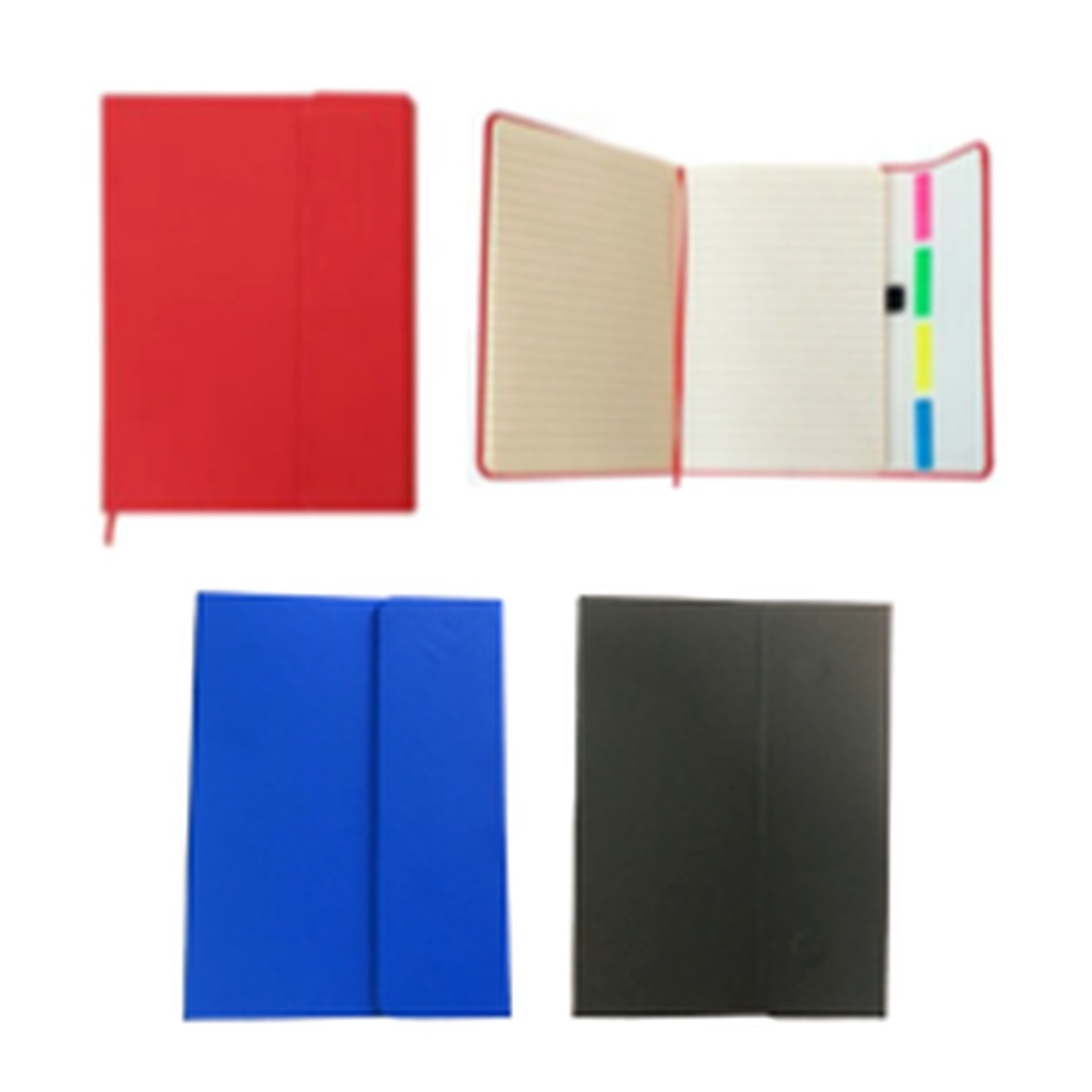 Cuaderno A5 Con Separador De Hojas Y Notas Adhesivas B
