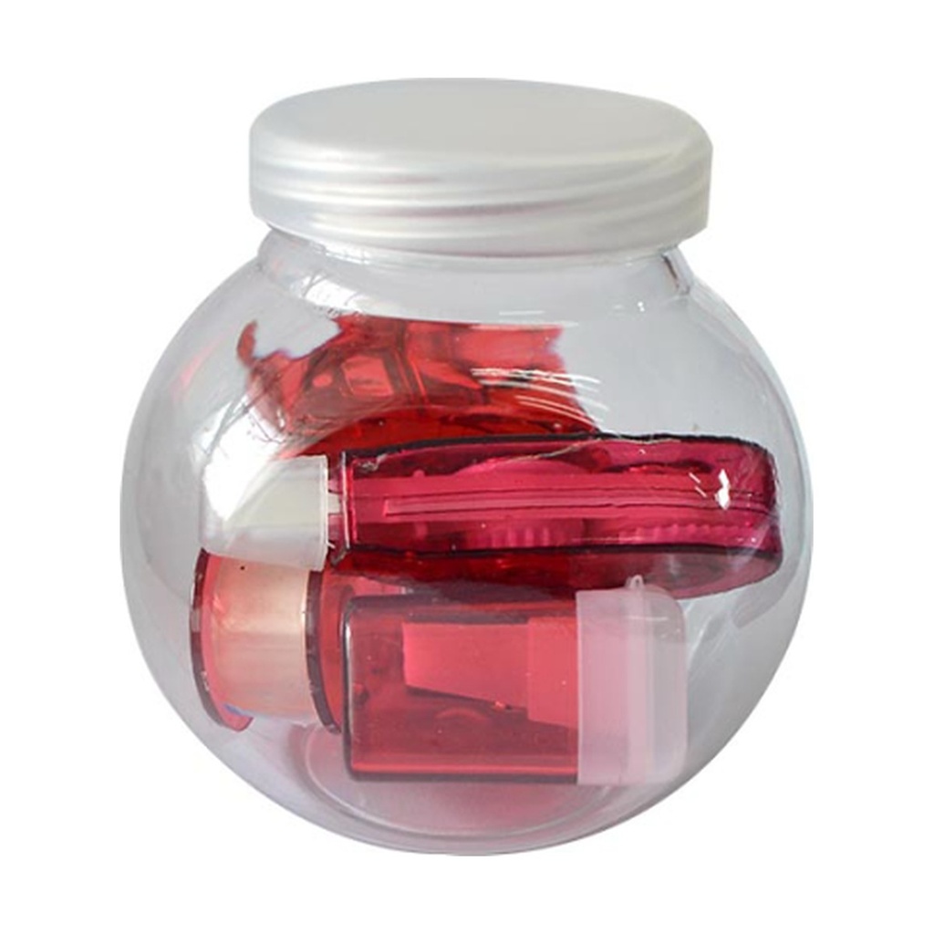 Set De Escritorio Piezas Rojas
