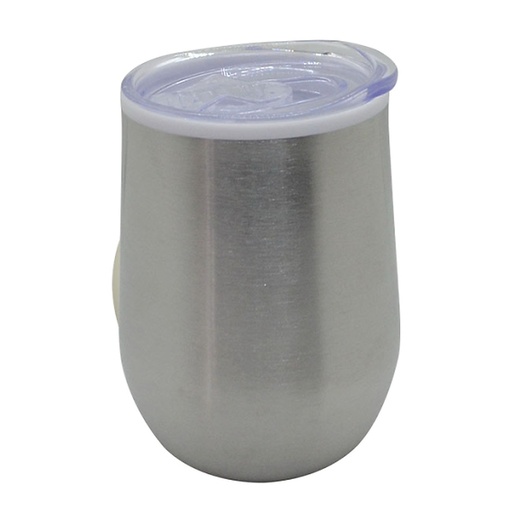 [IP-00352] Mug Termico Doble Pared Plastico Interior Y Metalico Exterior