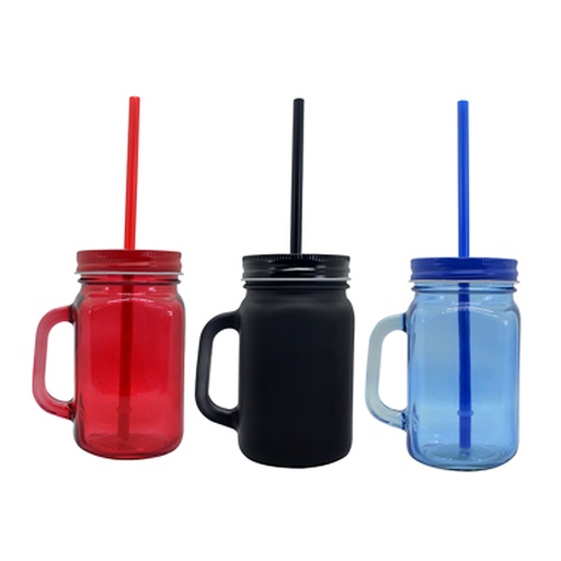 [IP-00357] Jarro De Vidrio Con Tapa Y Caña