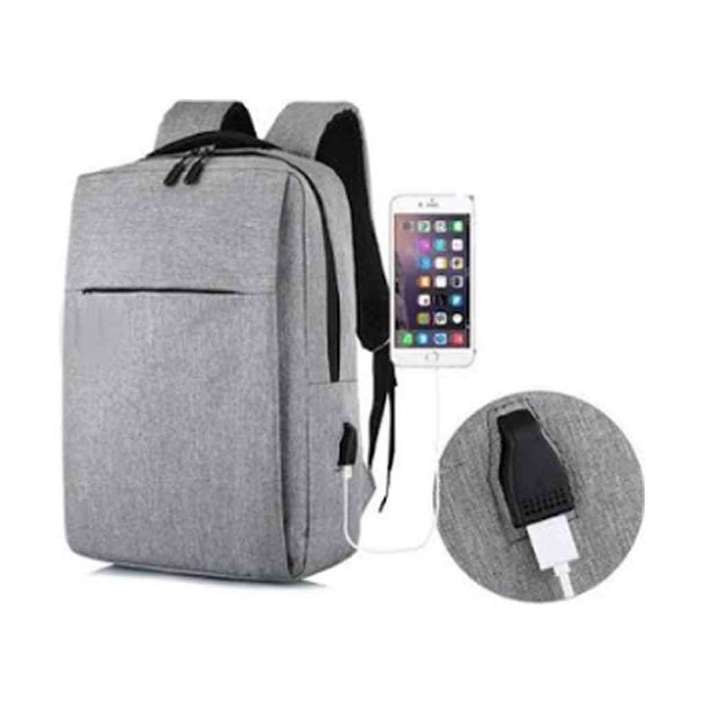 Mochila Porta Laptop Con Accesorio Para Cargador