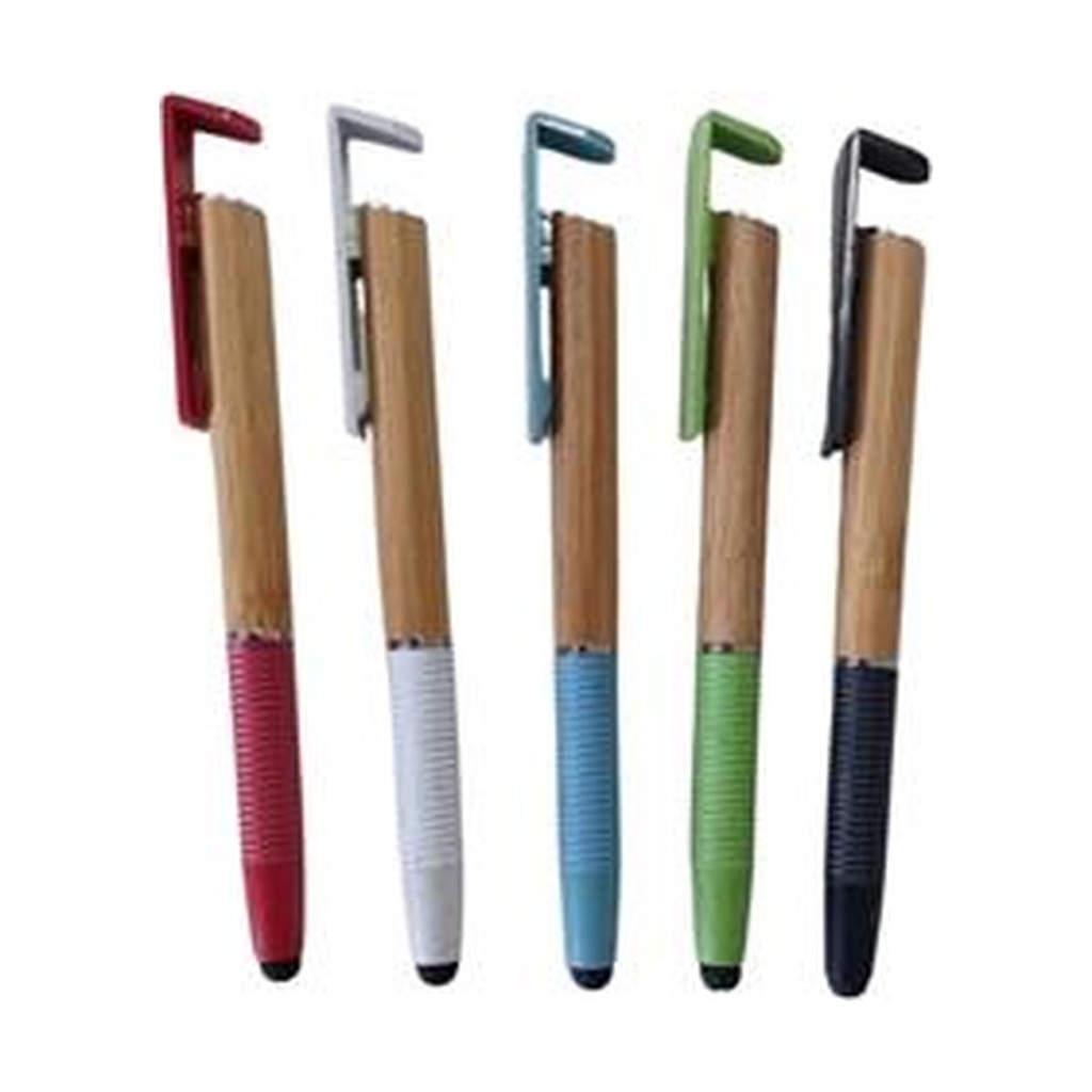 Lapicero Bambú Fibra De Trigo C/Touch En Oferta