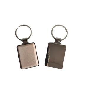 Llavero Metalico Con Madera