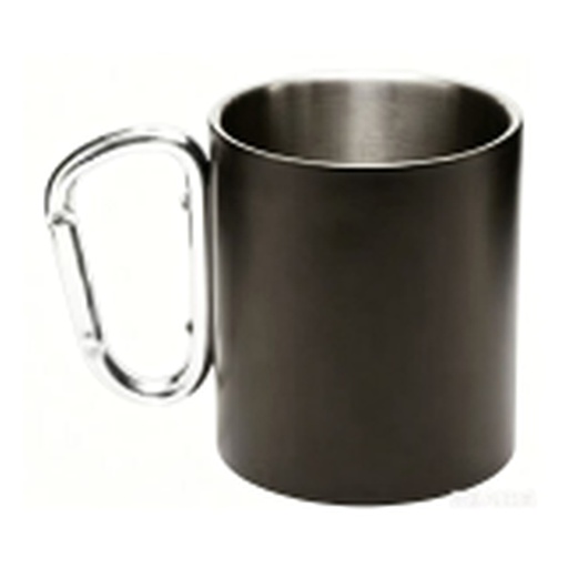 Taza Acero Negro