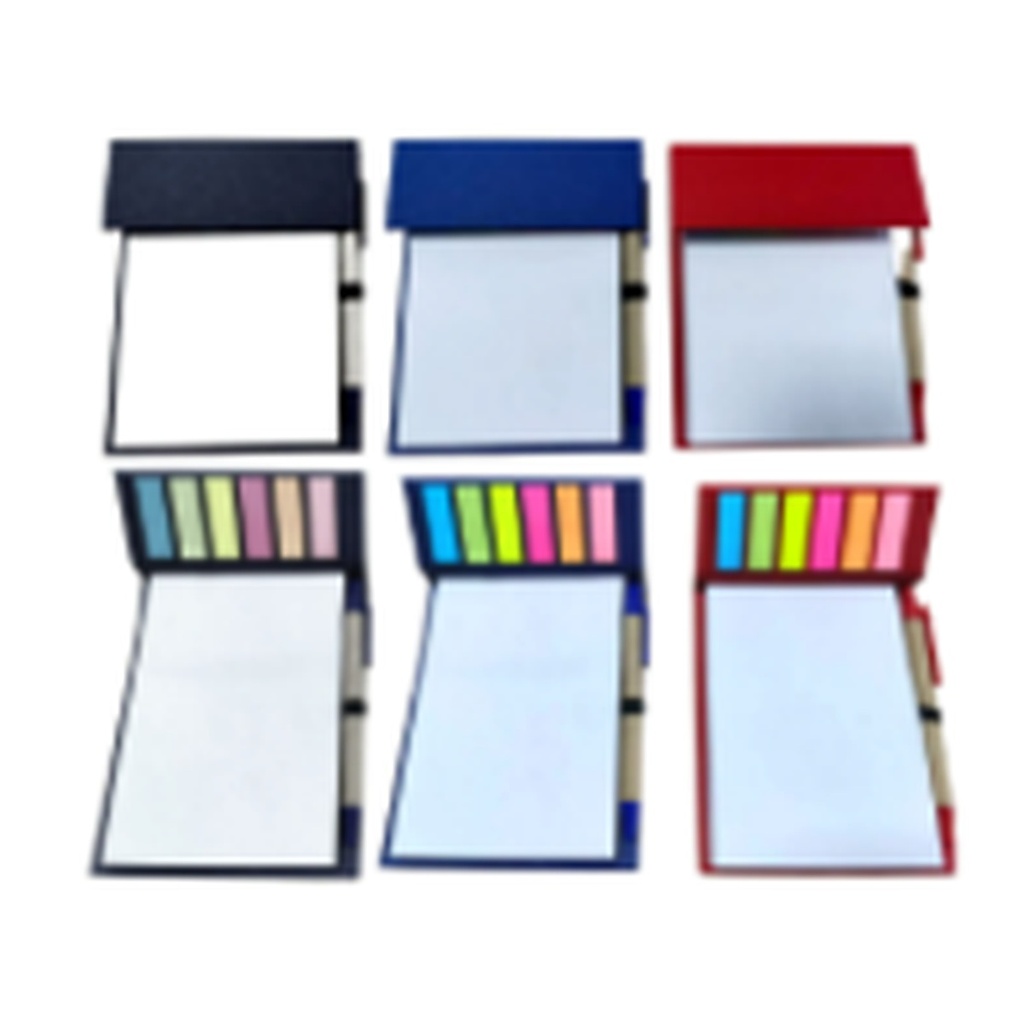 Libreta Eco A6 Con Post It