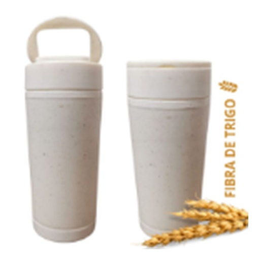 [IP-00689] Mug Fibra De Trigo Con Asa