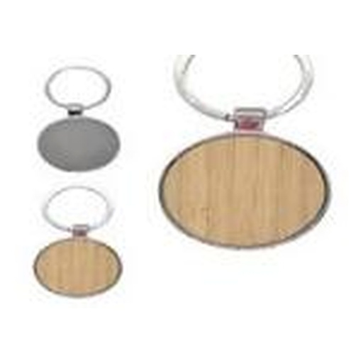 [IP-00711] Llavero Redondo Bambu