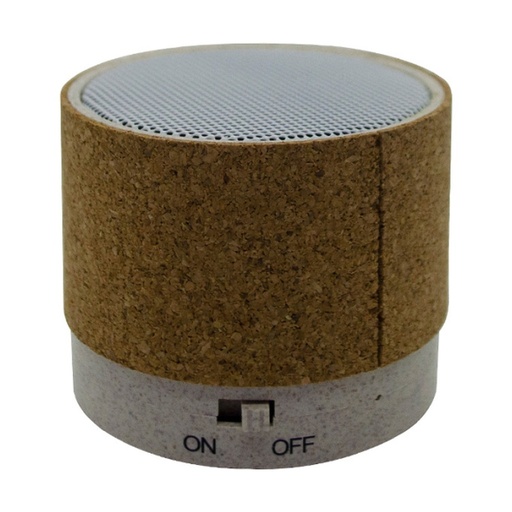[IP-00816] Parlante Eco De Fibra De Trigo Y Corcho