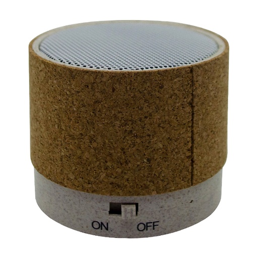 [IP-00816] Parlante Eco De Fibra De Trigo Y Corcho