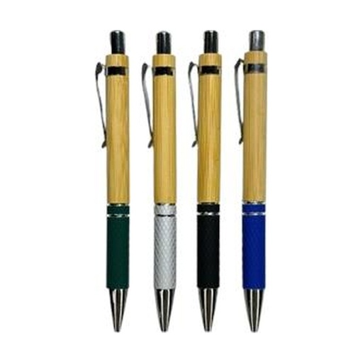 [IP-00881] Lapicero Bamboo Con Metal