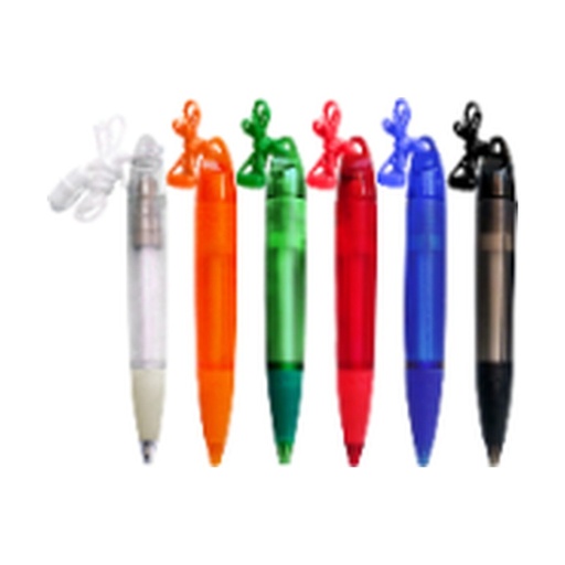 [IP-01170] Lapicero Plastico Colgante Giratorio 1000 Unid X Caja