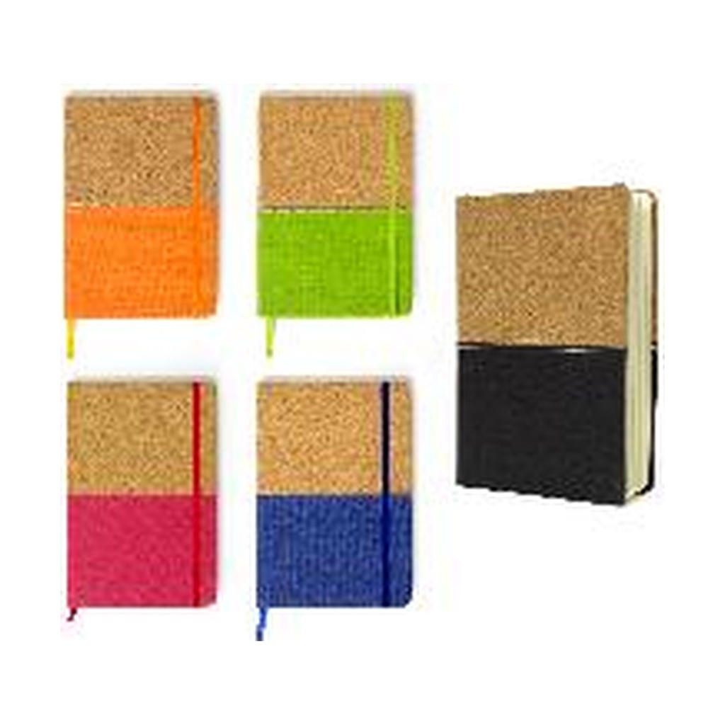 Libreta Con Tapa De Corcho 50 Unid X Caja