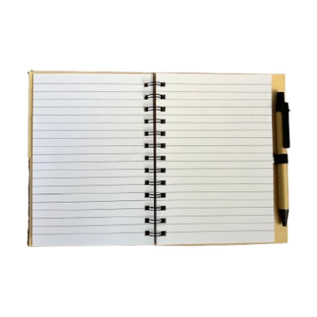 Libreta Anillada Faris De Fibra De Café