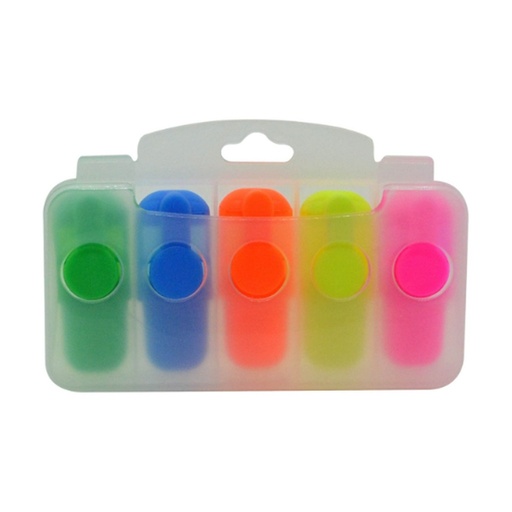 [IP-01395] Estuche De Resaltadores X5