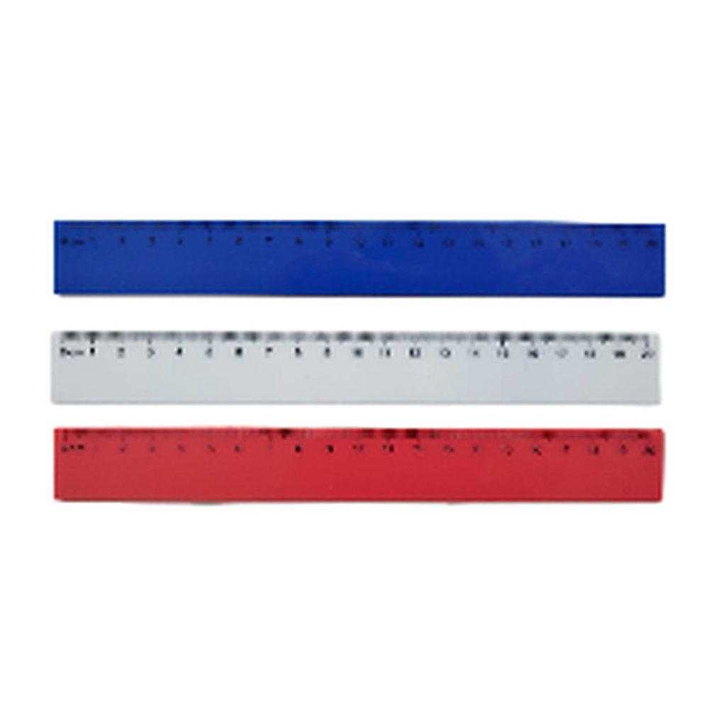 Regla Plastica 20 Cm 1440 Unid X Caja