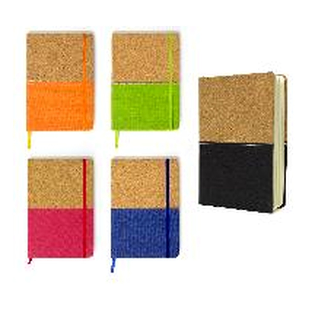 Libreta Con Tapa De Corcho 50 Unid X Caja