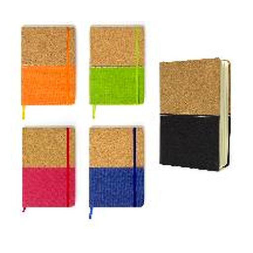 [IP-00114] Libreta Con Tapa De Corcho 50 Unid X Caja