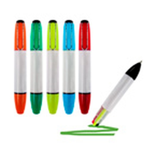 [IP-00140] Resaltador 3 Colores Con Lapicero 500 Unid X Caja