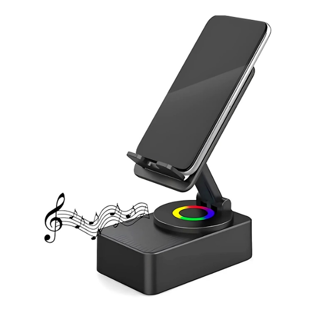 Parlante Bluetooth Azhar Con Porta Celular