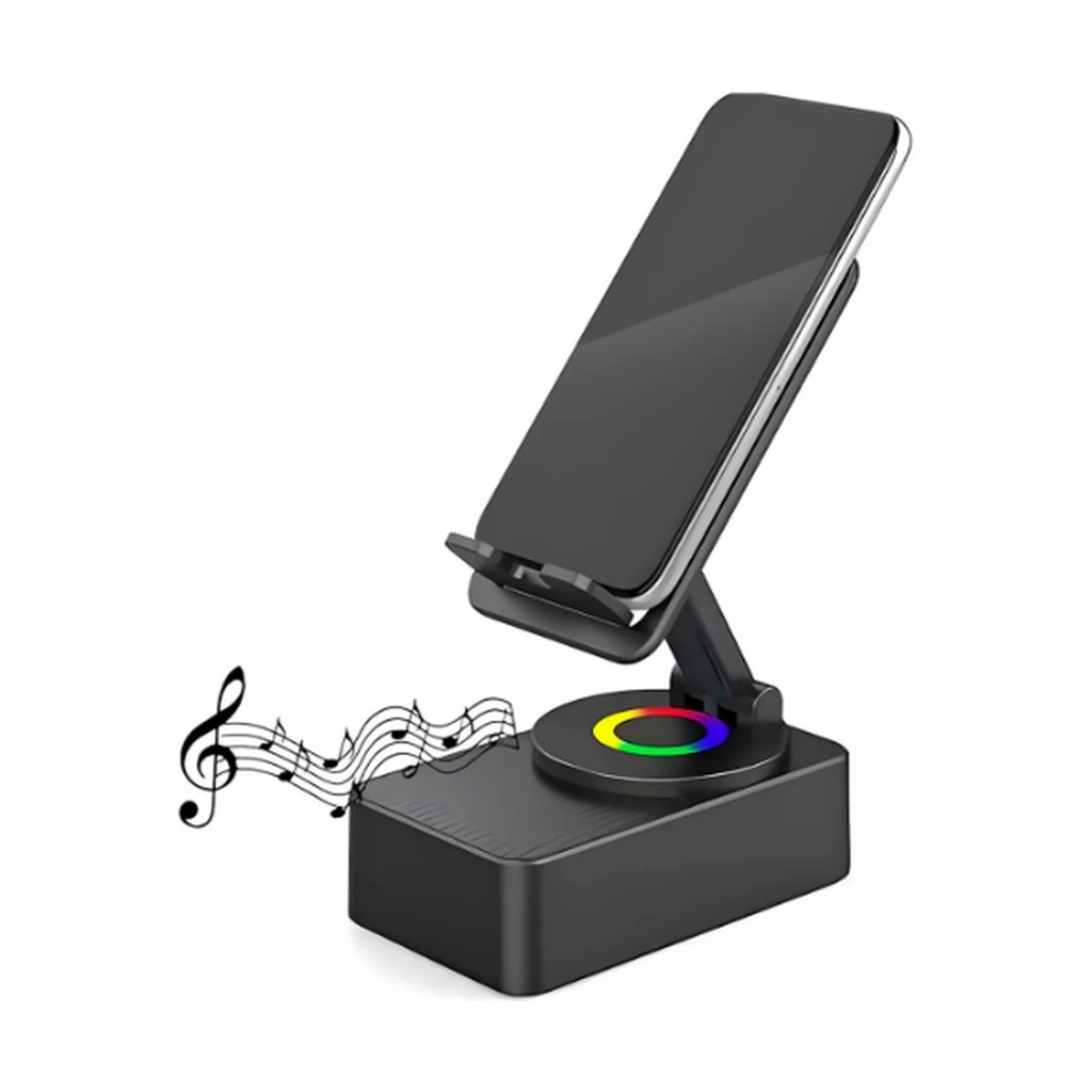 Parlante Bluetooth Azhar Con Porta Celular